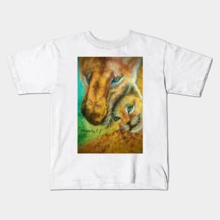 Leo and cub Kids T-Shirt